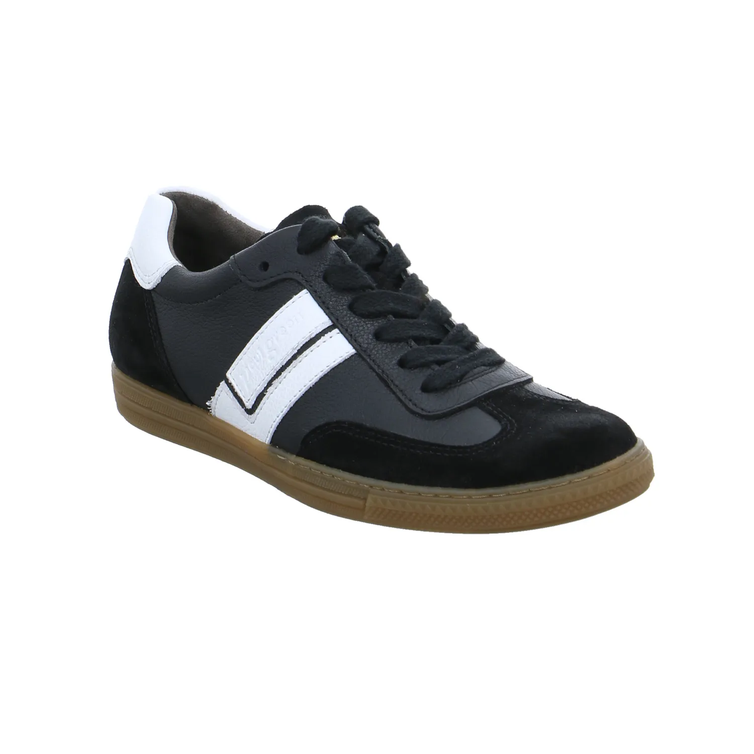 PAUL GREEN Sneaker Schwarz Leder