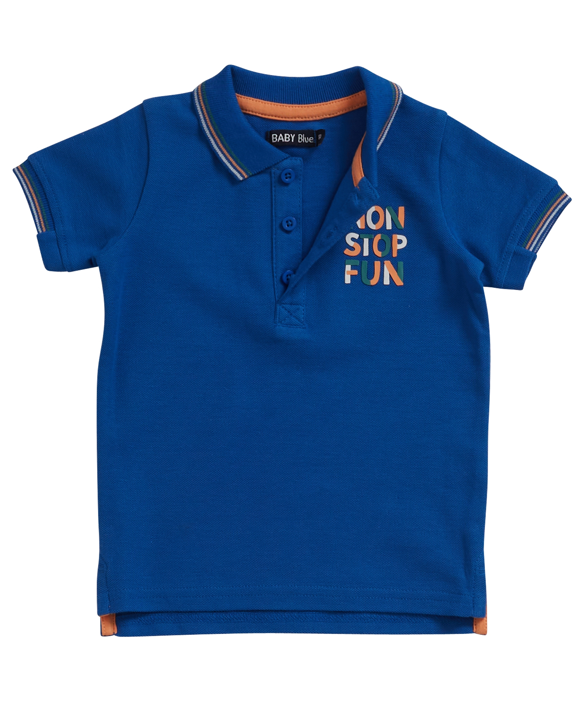 polo met borstprint