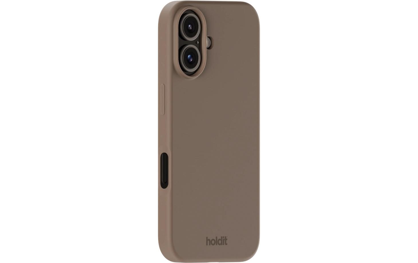 Back Cover Silicone iPhone 16 Plus BraunSchutzhülle für das Apple iPhone 16 Plus