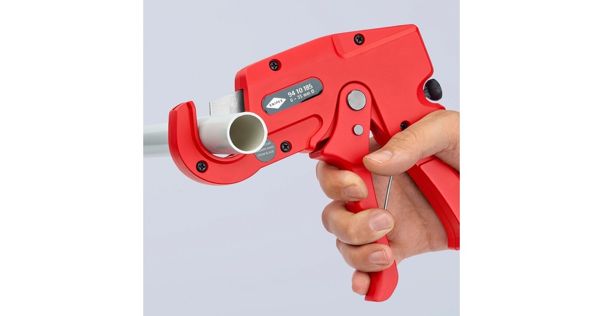 KNIPEXPijpsnijder 9410185  (Rood)