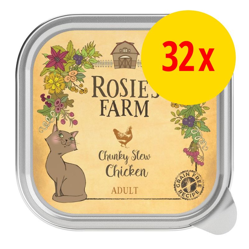 Lot Rosie's Farm Adult 32 x 100 g
