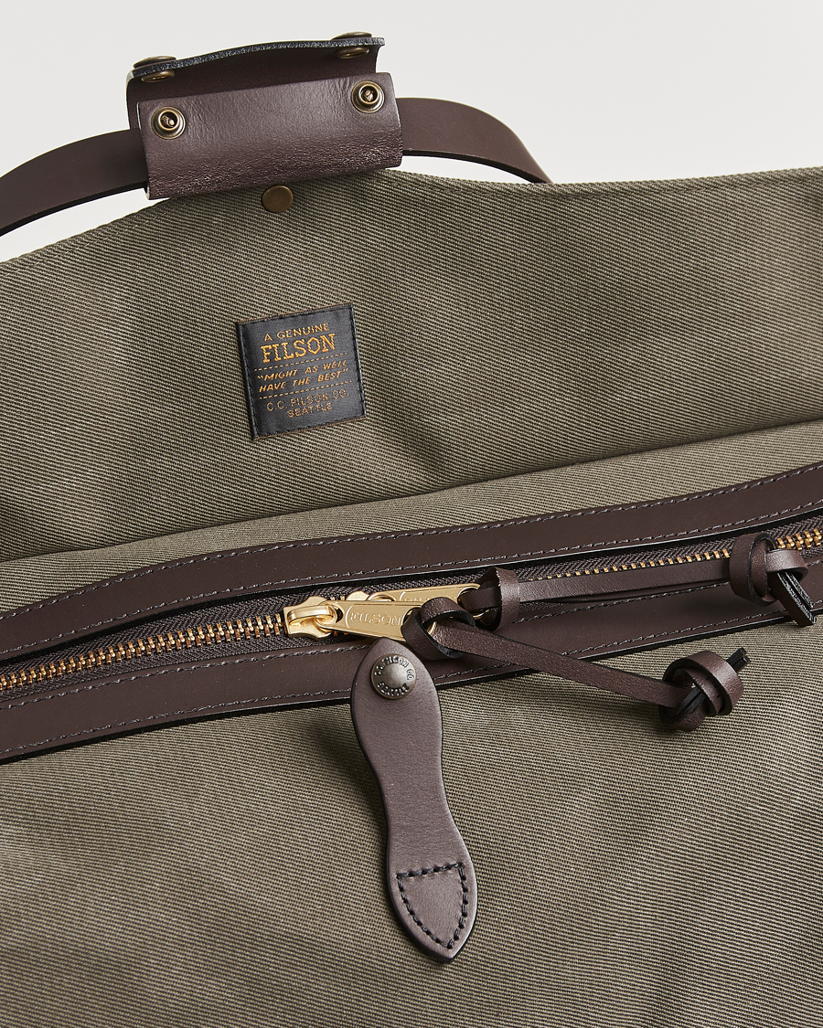 Filson Rugged Twill Duffle Large Otter Green
