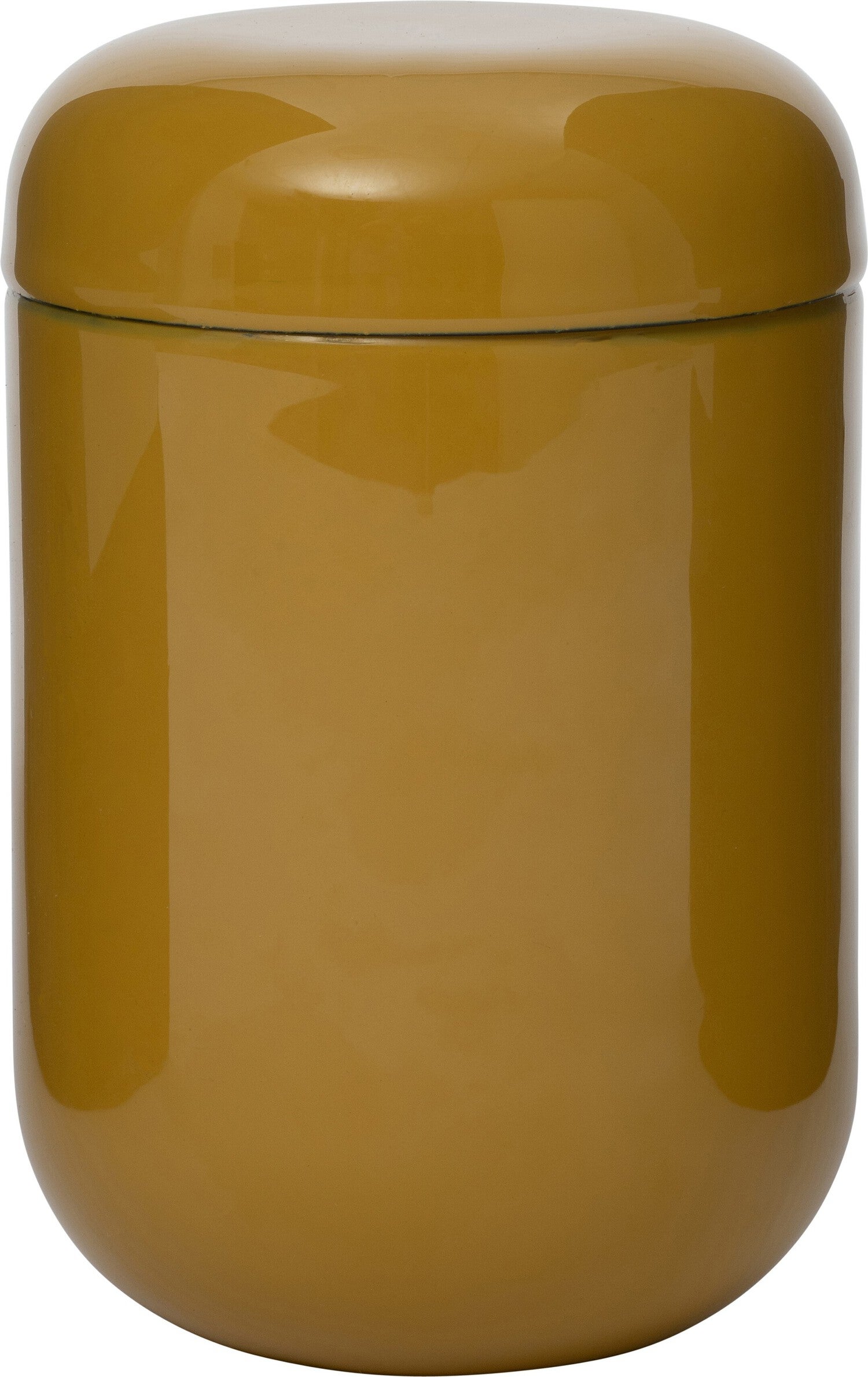 Intratuin opbergdoos Lala geel D 10 H 16 cm