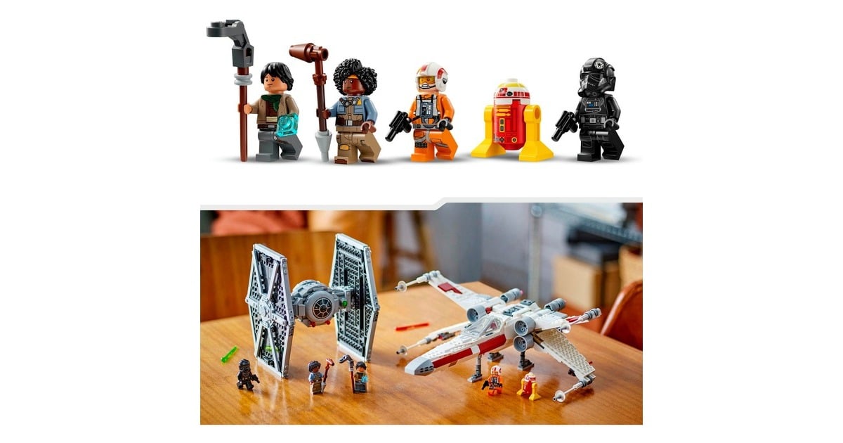 LEGOStar Wars - TIE Fighter en X-wing combi Constructiespeelgoed  (75393)
