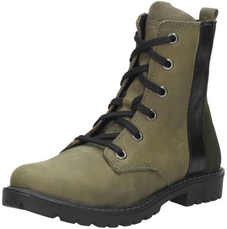 Braqeez Veterschoen hoog groen