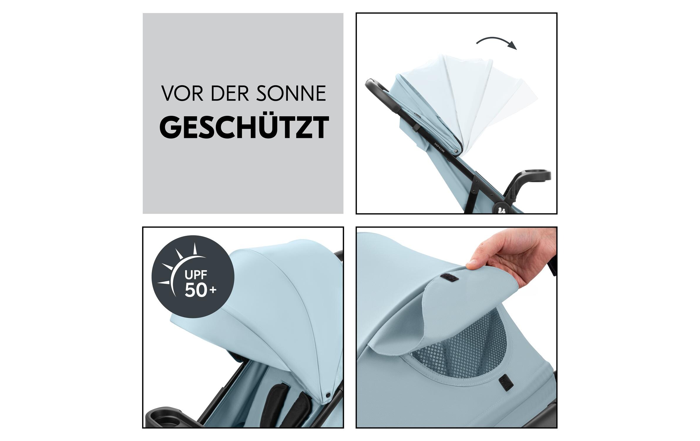 Buggy Shop N Care Dusty BlueKinderwagen für die Stadt