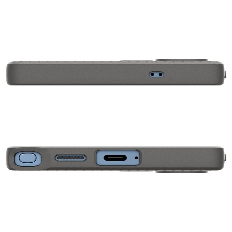 Samsung Galaxy S25  Plus Liquid Air Case Gummi Hülle (ACS08954) - Grau (Matt)