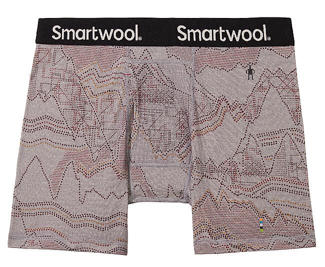 SMARTWOOL - BOXER MEN S MERINO PRINT BOXER BRIEF BOXED