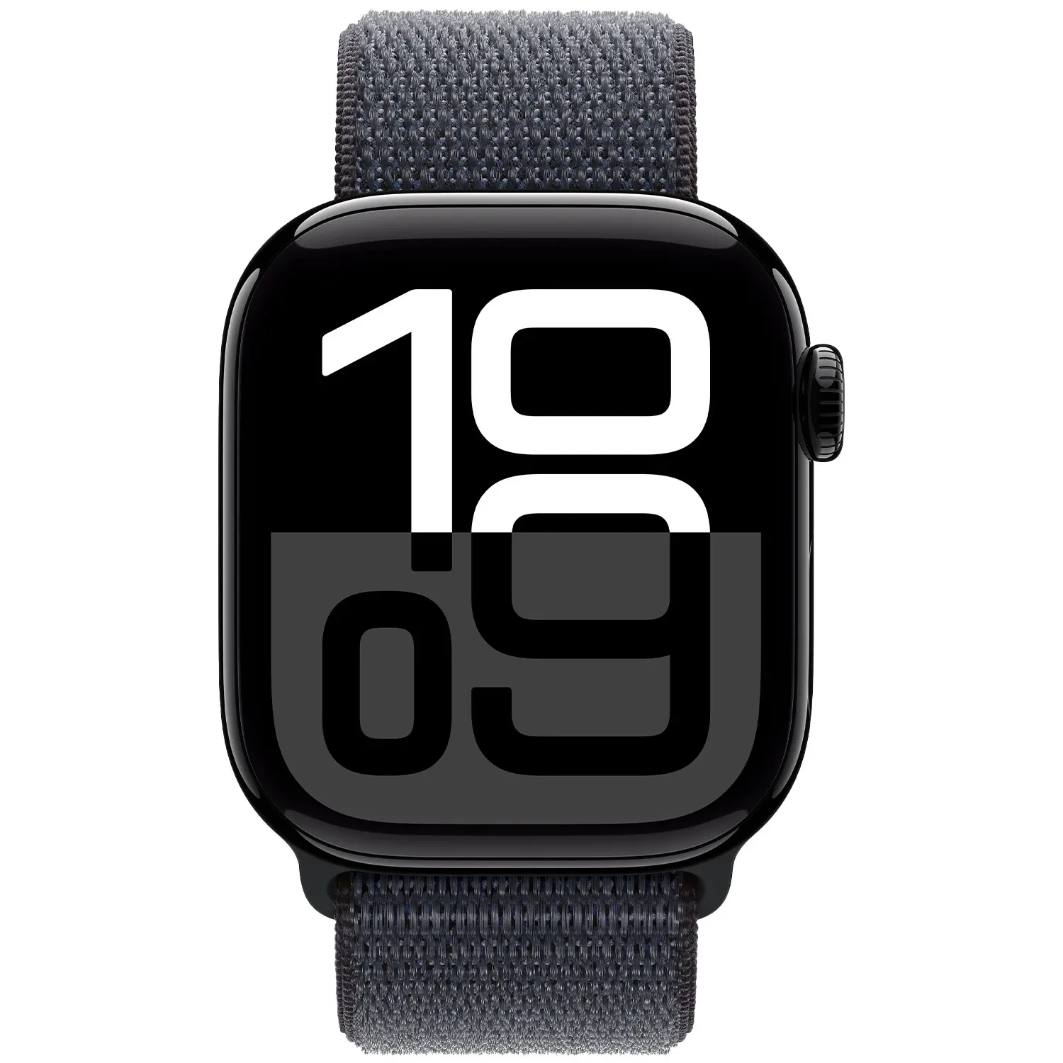 Apple Watch Series 10 GPS 42mm Jet Black Aluminium Sport Loop MWWG3