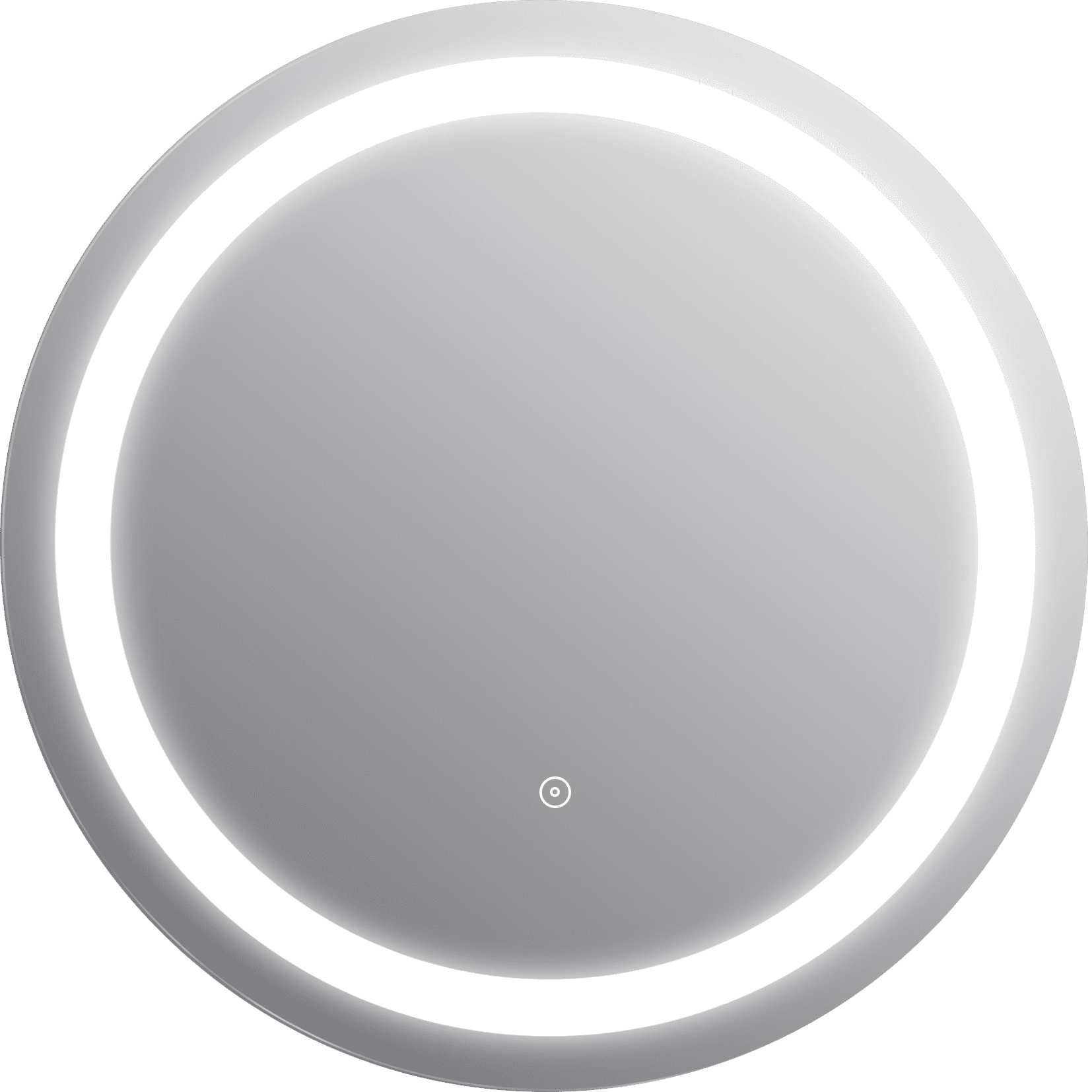 LED Spiegel Brietta 60x60 cm, Touch