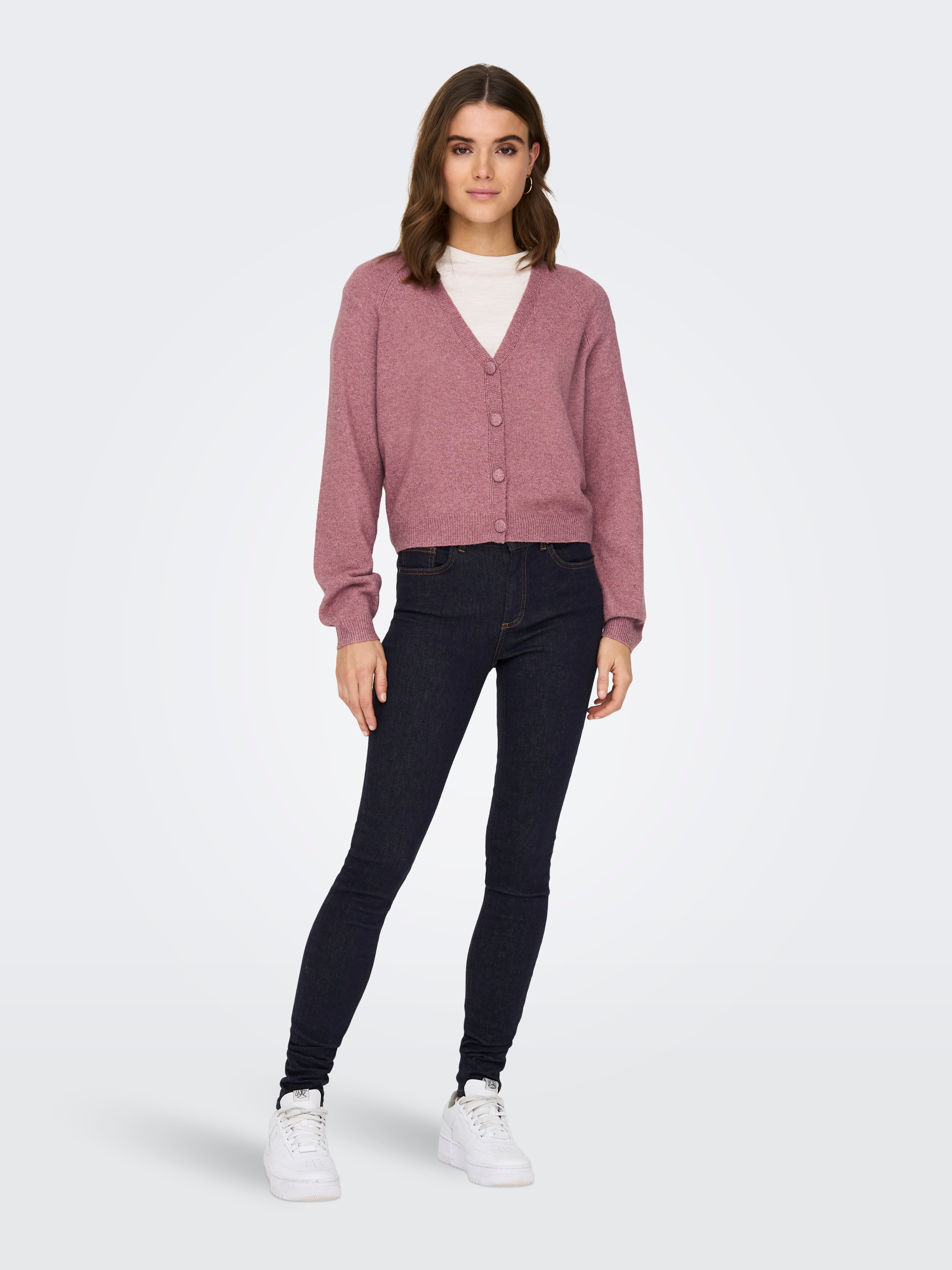 ONLRICA Strickjacke Nostalgia Rose