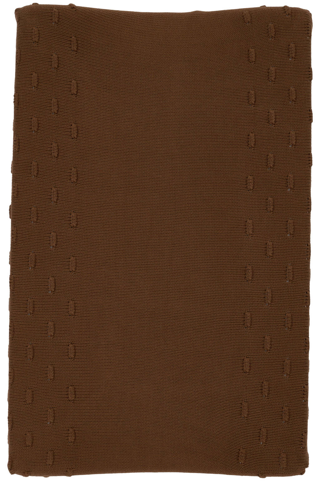 aankleedkussenhoes Knots chocolate