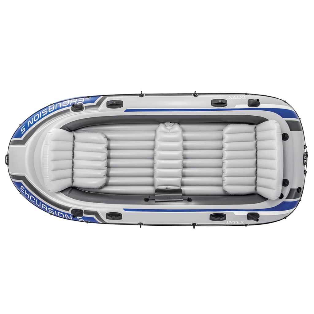 Barco inflável multicolorido Intex