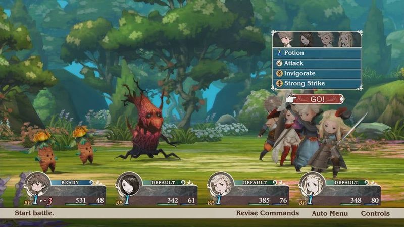 Nintendo - BRAVELY DEFAULT FLYING FAIRY HD Remaster - Game - Switch - RPG