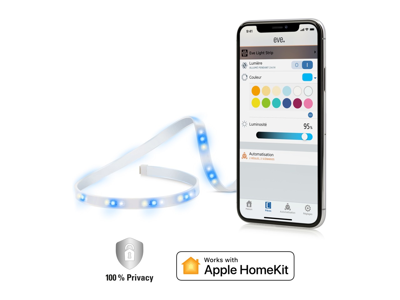 Eve Light Strip - Smart LED Strip med Apple HomeKit-teknologi