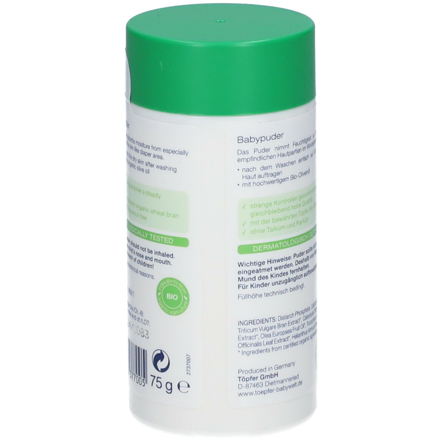 Töpfer Babycare Puder