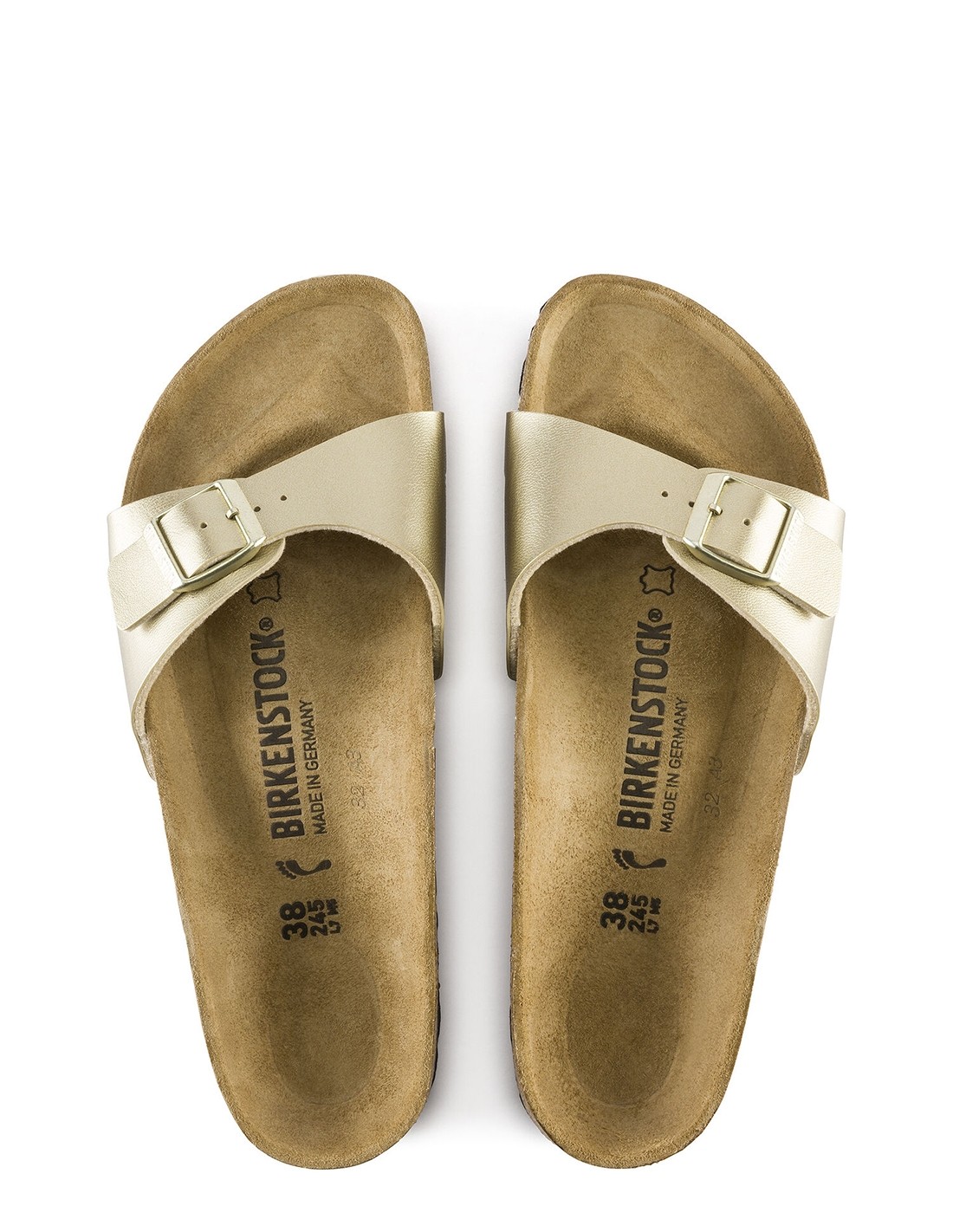 birkenstock Mules Femme Madrid Bf Gold