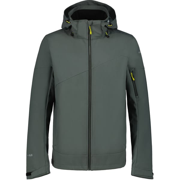 Softshell randonnée ICEPEAK BARMSTEDT SOFTSHELL JACKET OLIVE FONCE