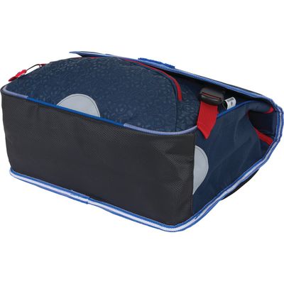 Cartable OB Sport - 38 cm - 2 compartiments - marine et gris anthracite - Oberthur