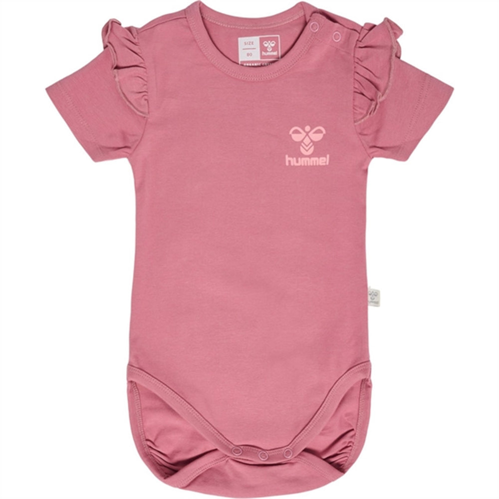 Mesa Rose Talya Ruffle Body S/S - Hummel