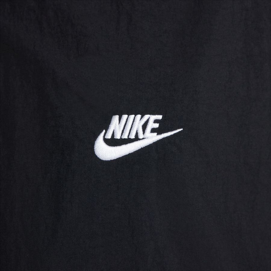 Nike Veste Club Woven Oversized - Noir/Blanc
