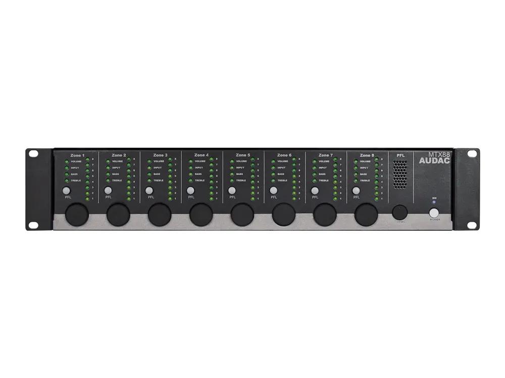 Audac MTX88 - Matriceprocessor