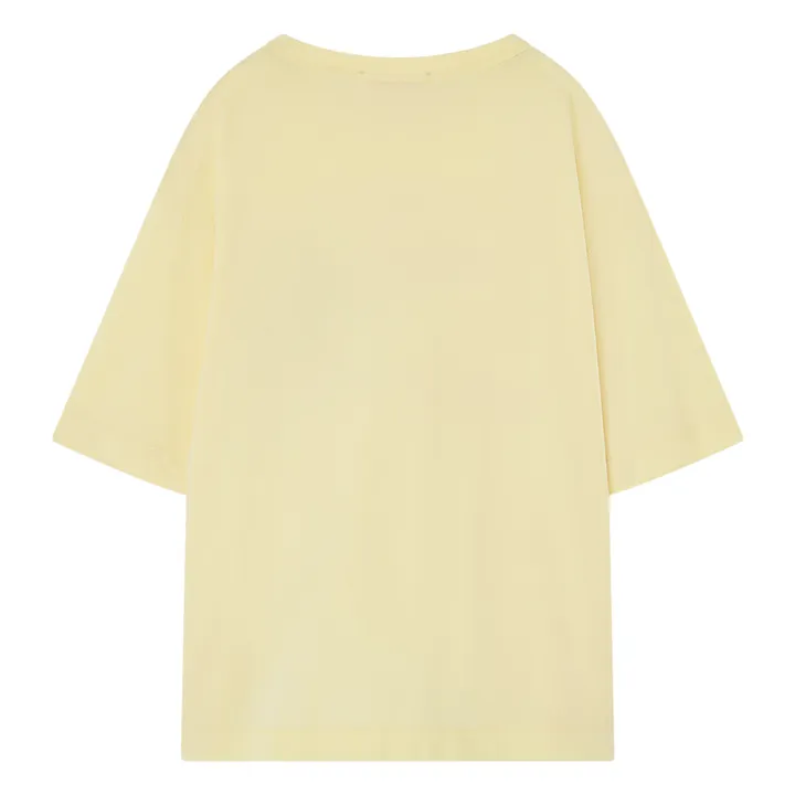 The Animals Observatory T-Shirt Rooster Oversize Ours | Jaune pâle