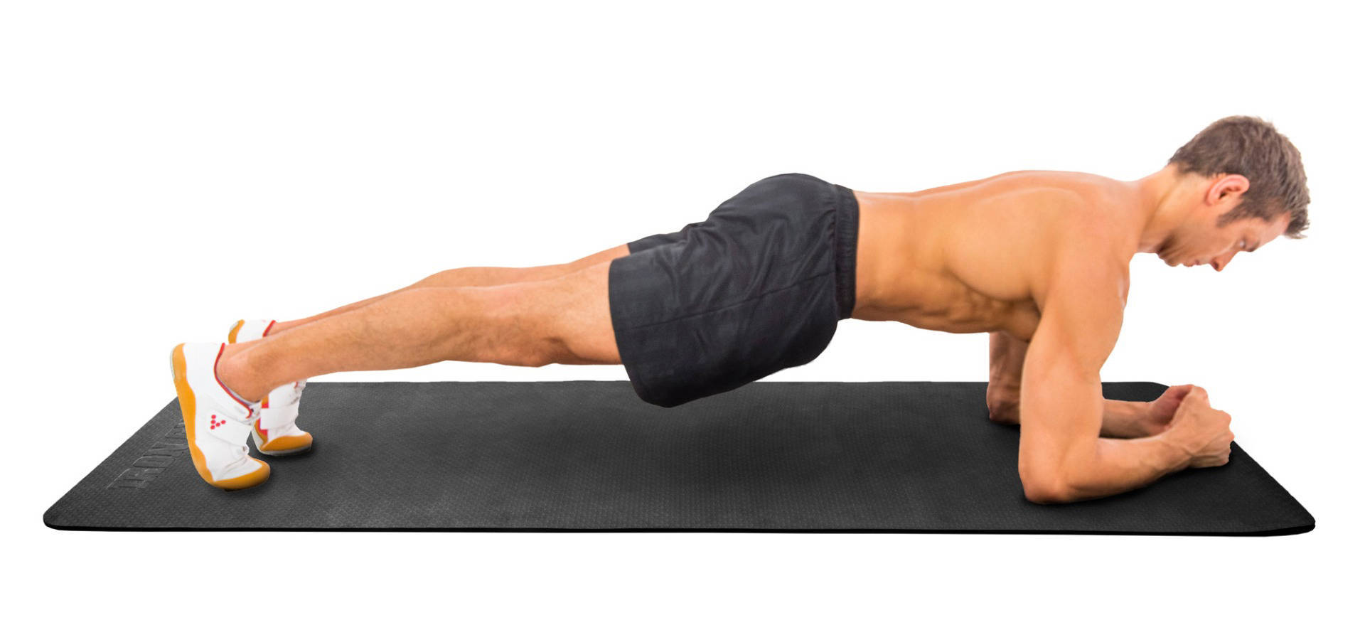 Iron Gym yogamat 6mm zwart