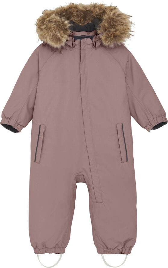 Color Kids Coverall W. Fake Fur Antler