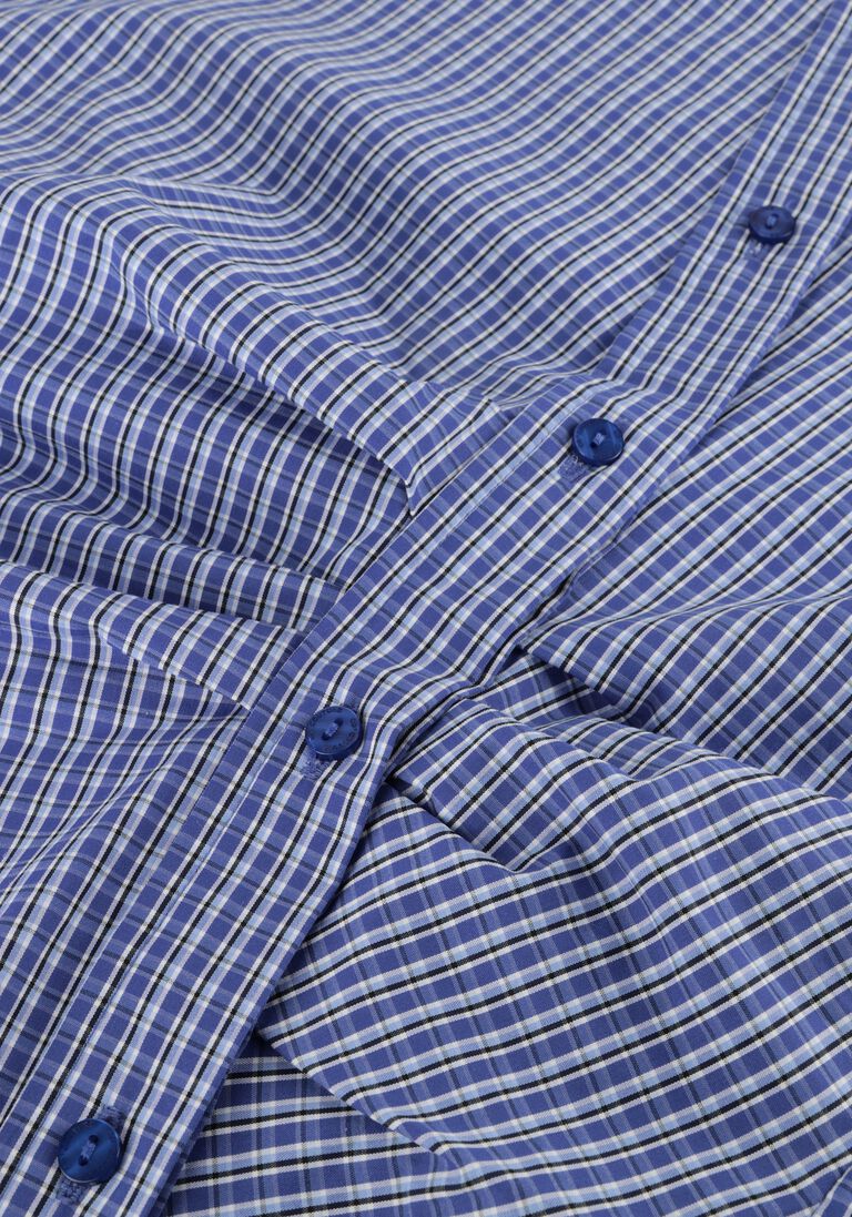 blauwe co'couture blouses aniza asym shirt