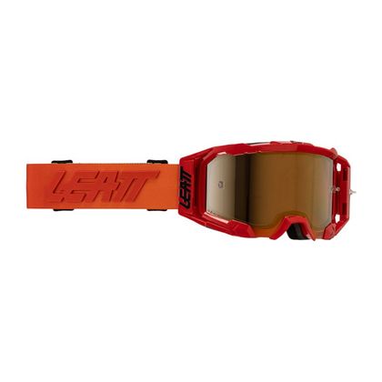 Masque cross Leatt VELOCITY 5.5 MIRROR 2025 - Rouge / Bleu
