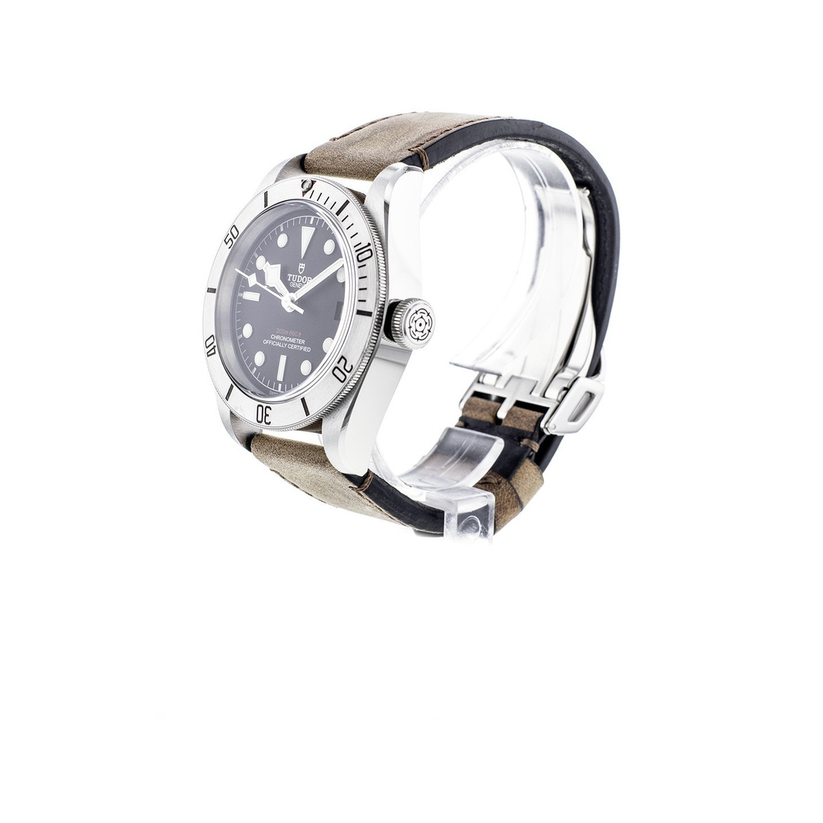 Montre d'occasion Tudor Black Bay homme automatique acier