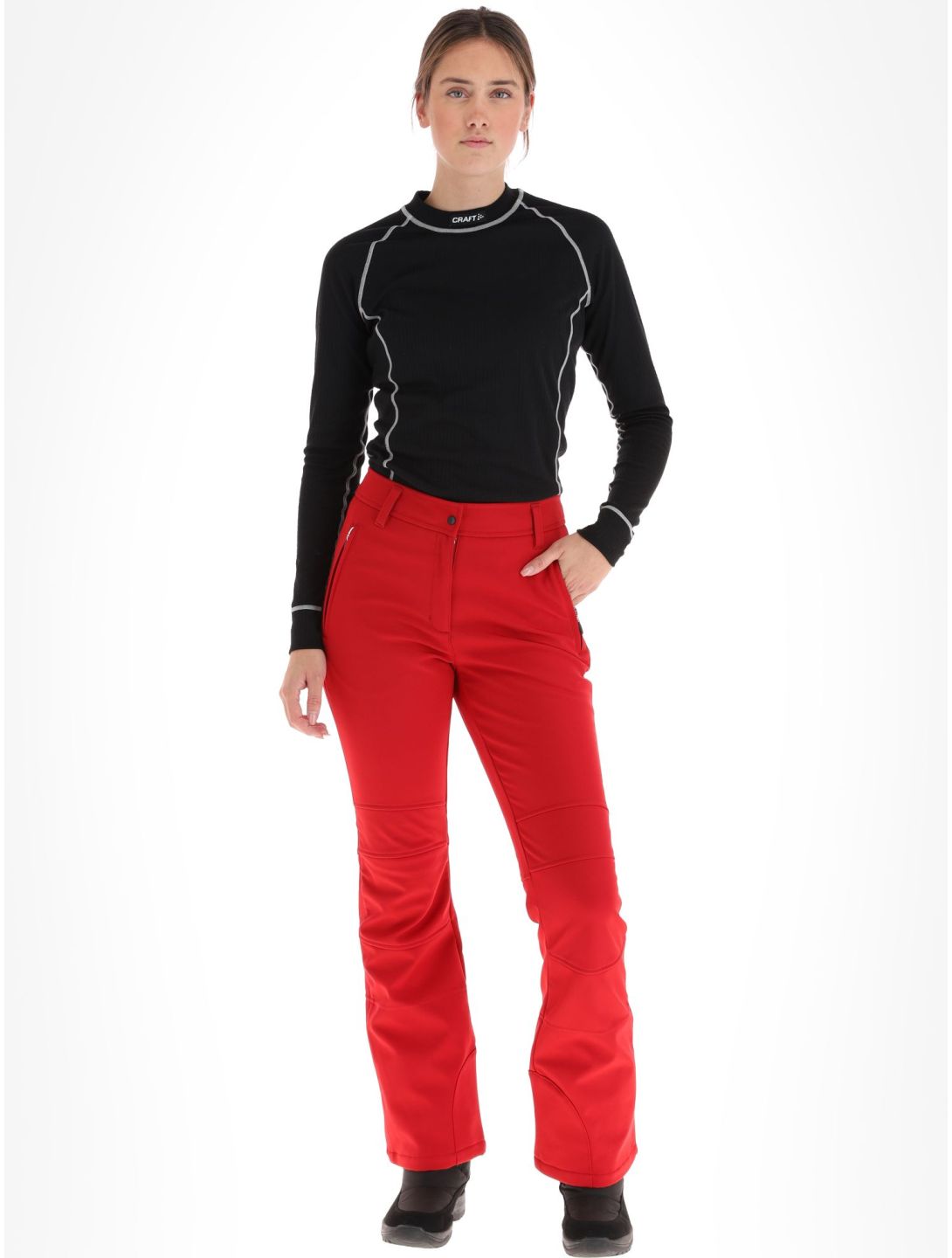 Entiat softshell skibroek dames