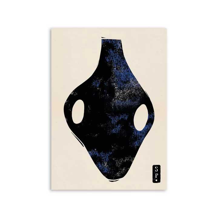 Paper Collective - Clayworks 01, 50 x 70 cm, mehrfarbig