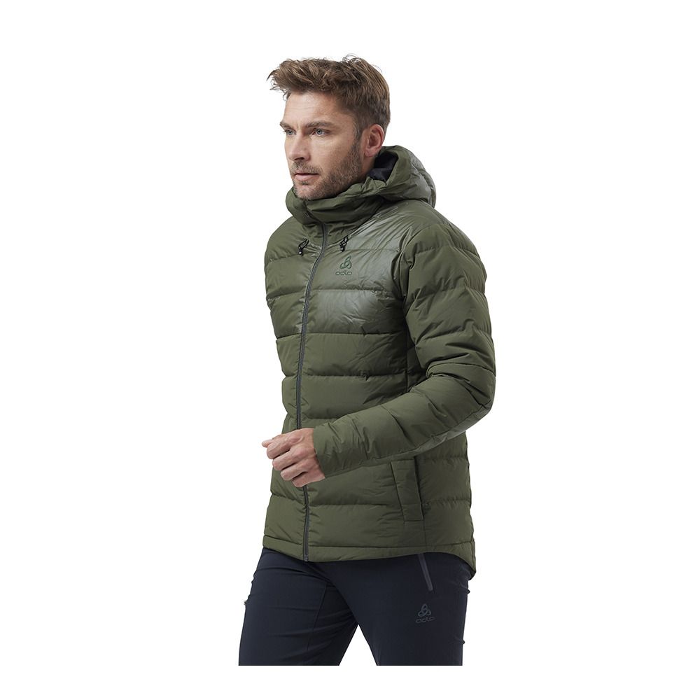 Odlo SEVERIN N-THERMIC HOODED - Doudoune Homme deep depths