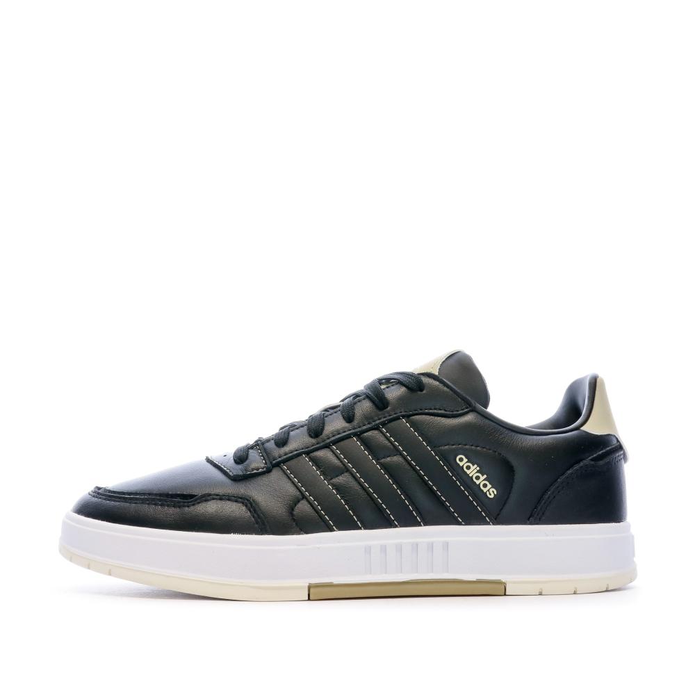 Adidas Baskets Noir/Doré Homme Adidas Courtmaster