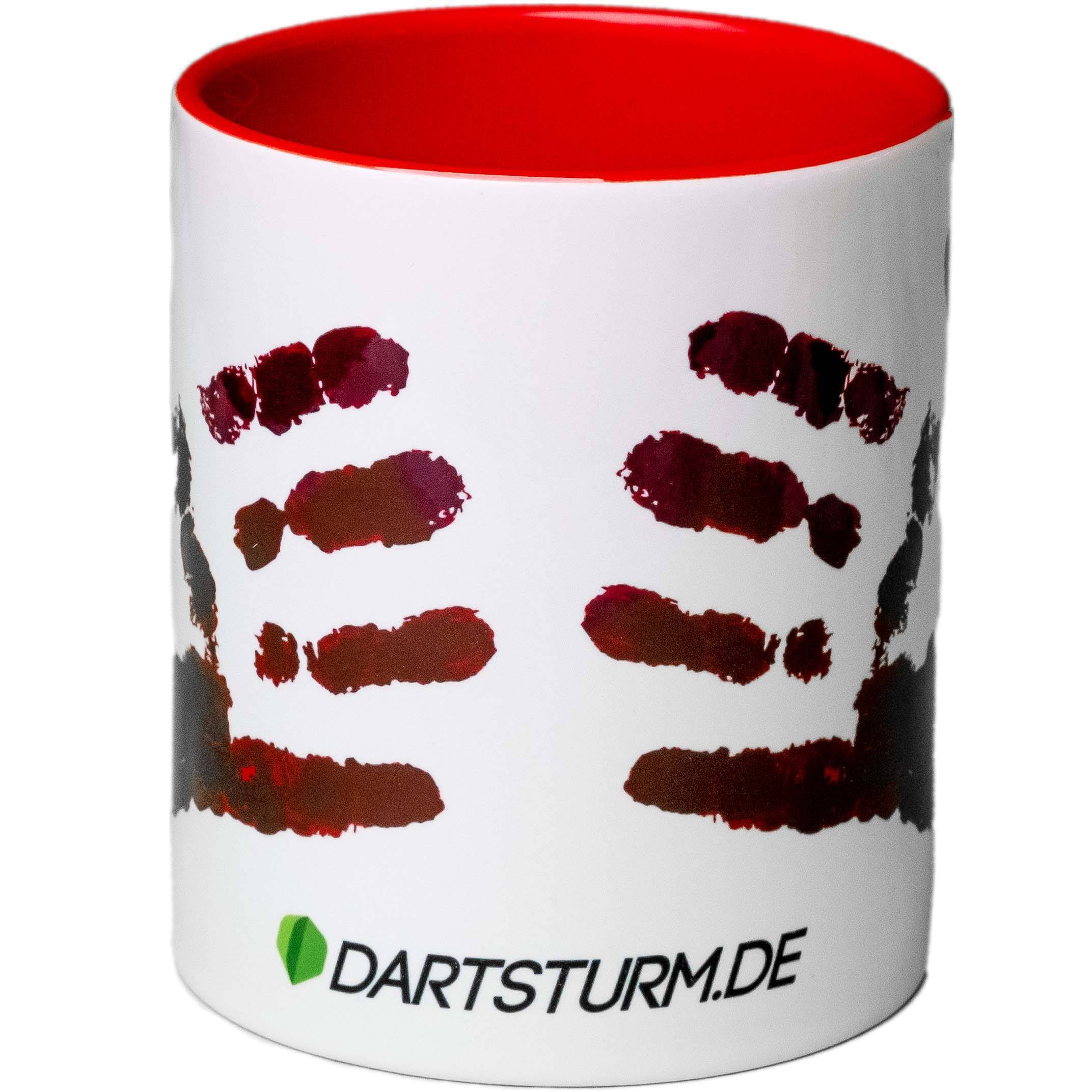 DartSturm - Darttasse - Bloody Hand
