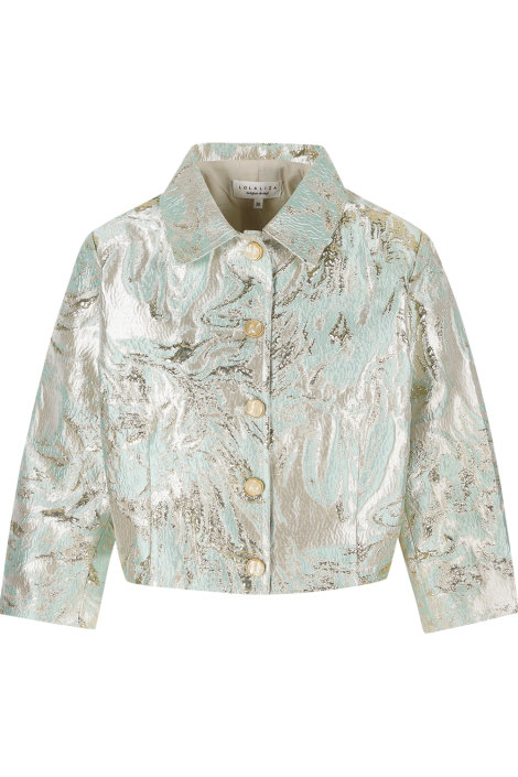 LolaLiza groene dames vest