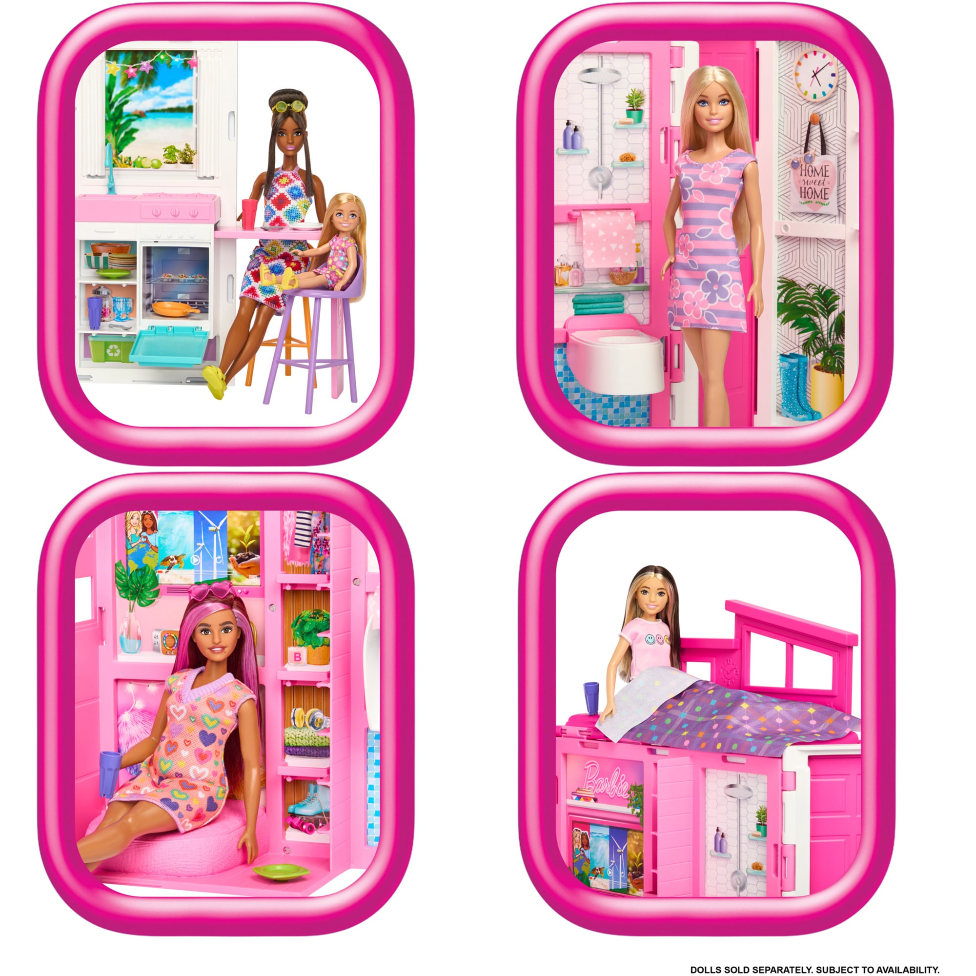 Mattel Kulisse Barbie Ferienhaus Spielset