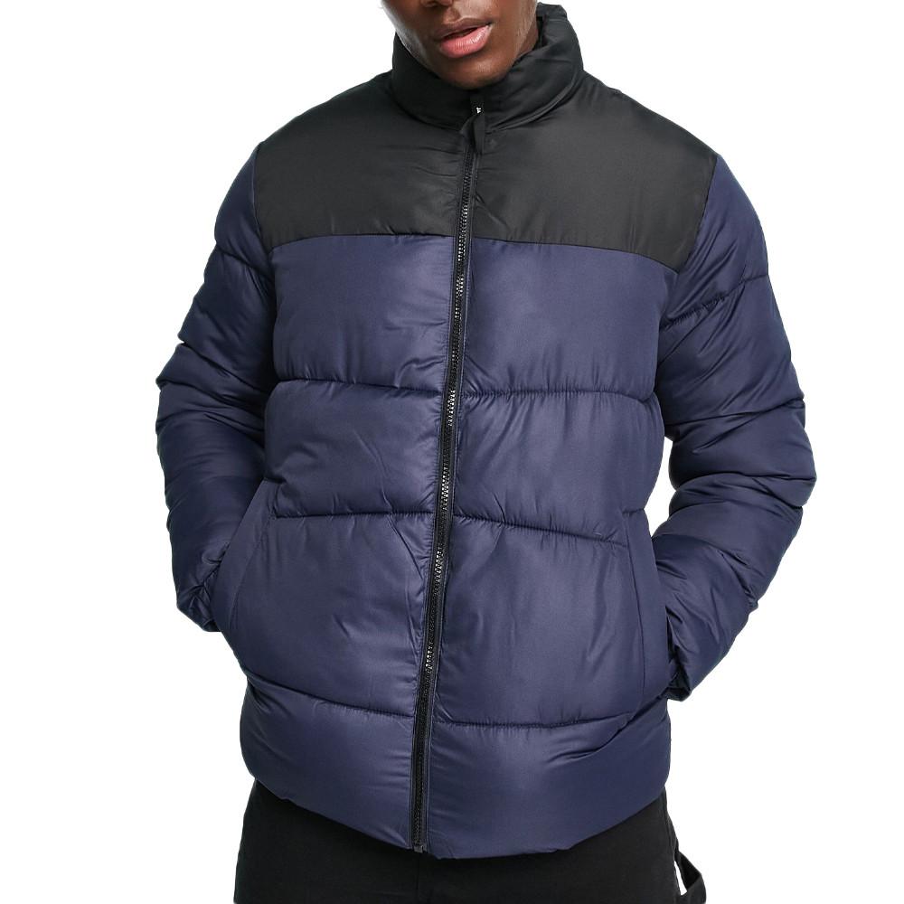 Jack & Jones Doudoune Marine Homme Jack & Jones Puffer Collar