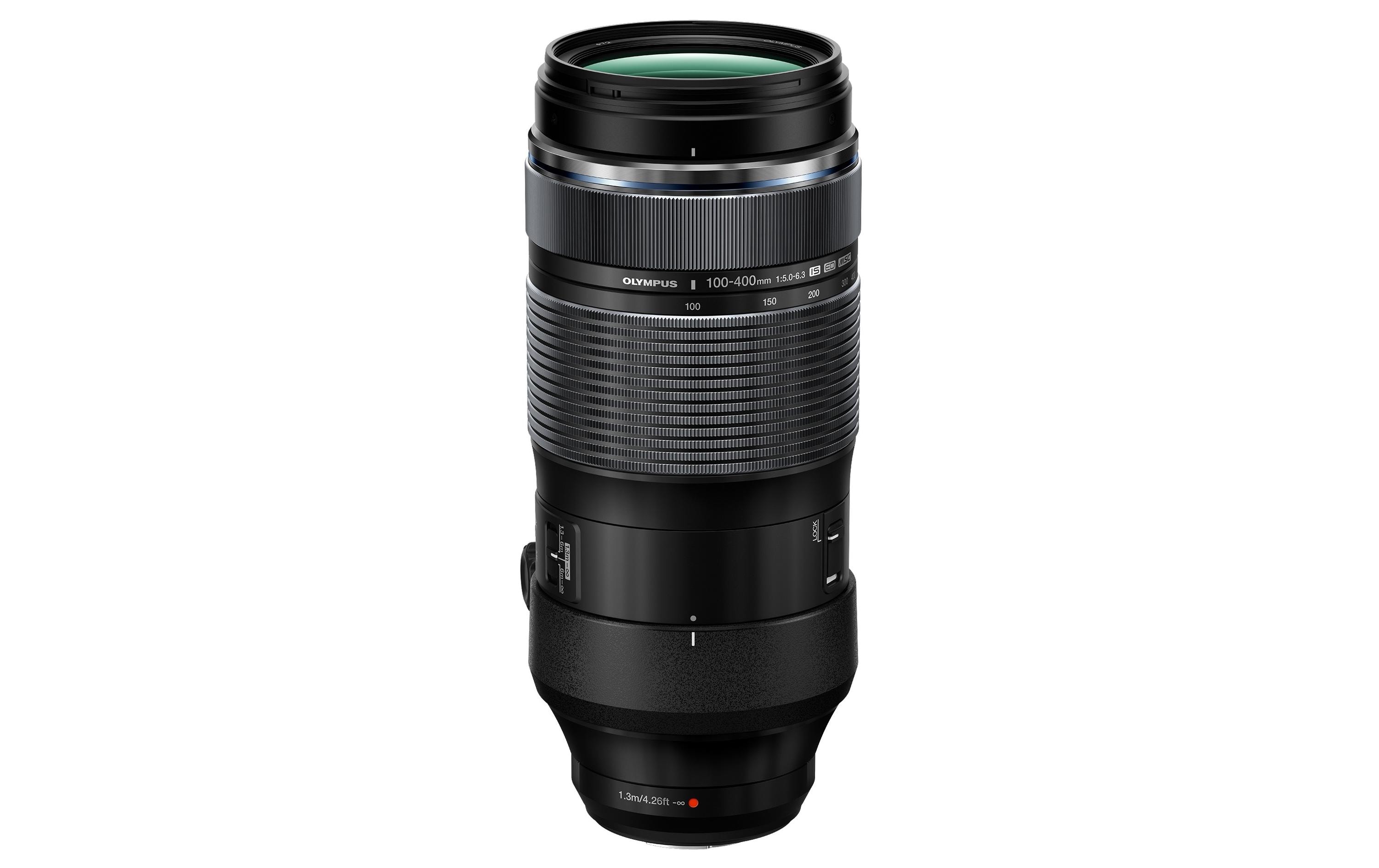 Zoomobjektiv M.Zuiko ED 100-400mm F/5.0-6.3 IS MFT<br>Leichtes, kompaktes Teleobjektiv mit integrierter Bildstabilisation