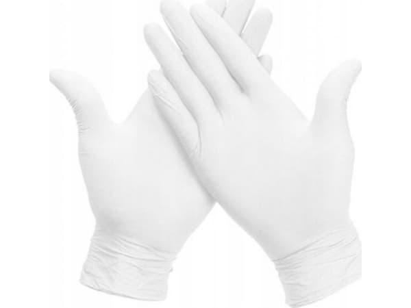UN LATEX HANSKER HVIT MEDASEPT STØRRELSE XL (1 pakke)