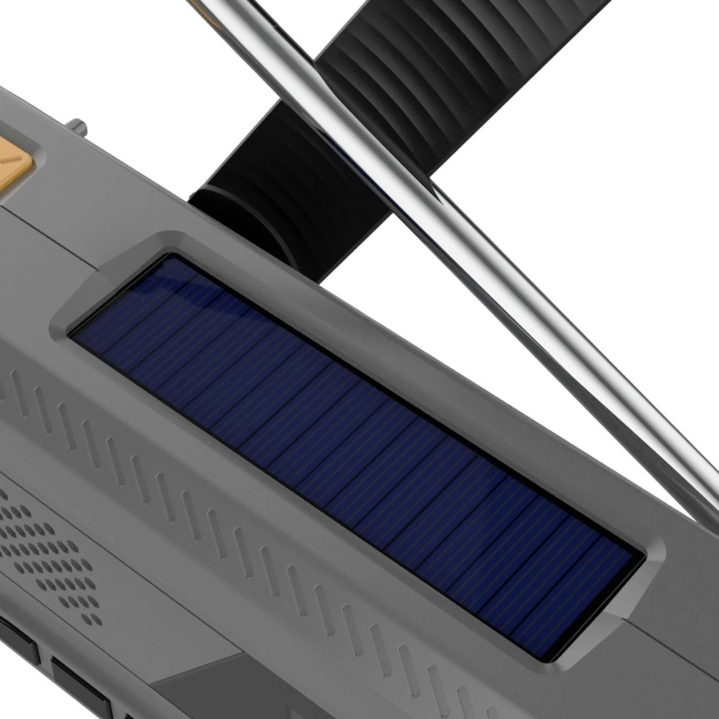 Solarkurbel-Radio mit DAB+ und UKW-Tuner