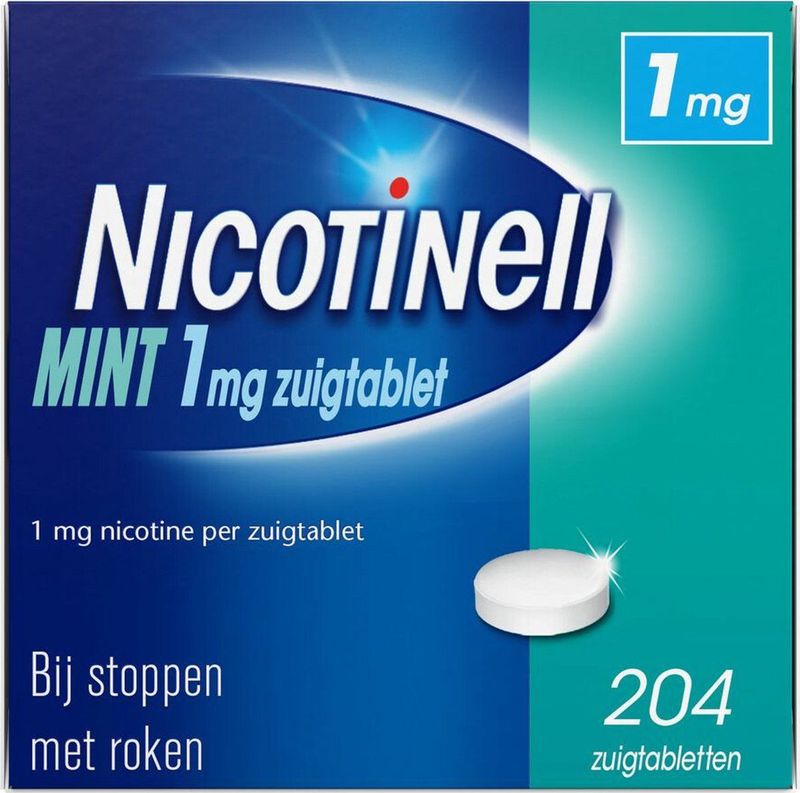 Nicotinell Zuigtabletten - Mint - 1 mg
