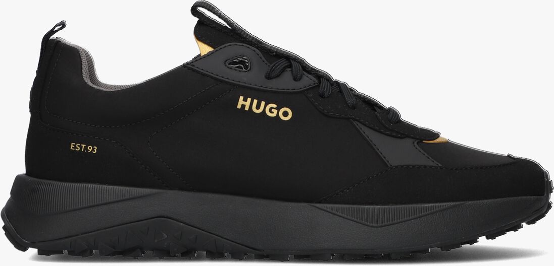 HUGO zwarte hugo lage sneakers kane runn