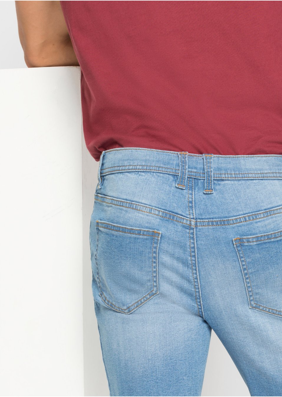 Lot de 2 bermudas en jean extensibles, Regular Fit