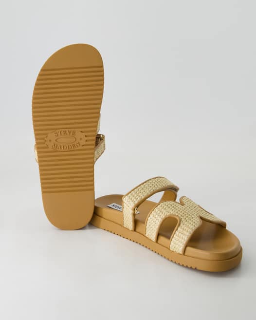 Steve Madden Missile Pantoletten in Beige