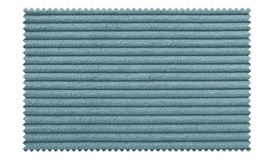 Ecksofa Rome Petrol rechts Cordstoff