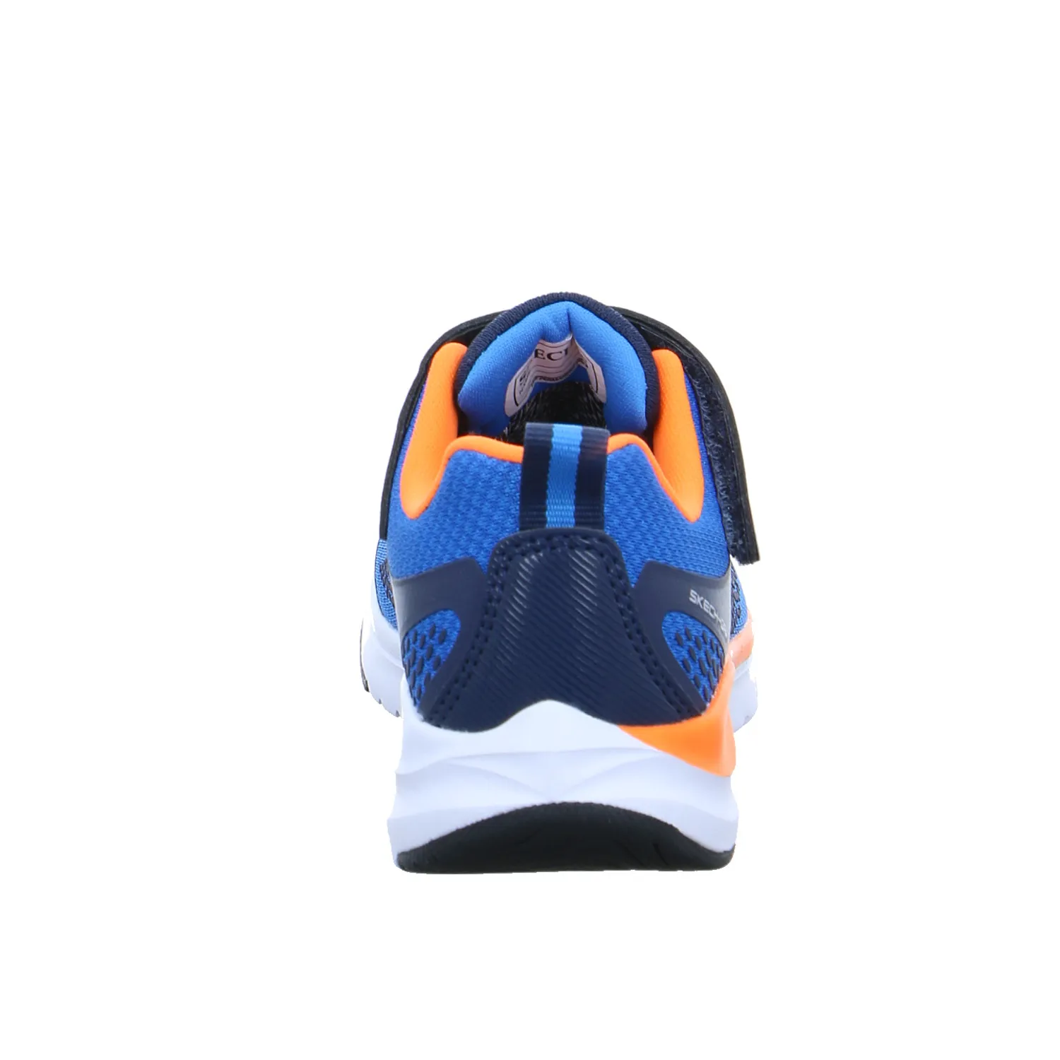 SKECHERS Jungen-Halbschuh Klett Blau Textil  Sneaker Waterproof