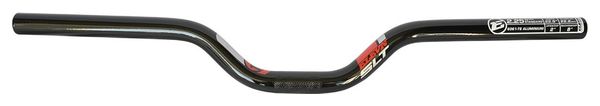 Guidon ELEVN SLT ALU 2.25'' Noir/Rouge